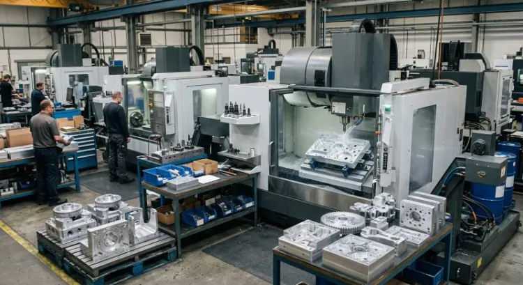 Fabricant usinage aluminium CNC 5 axes pour pièces de machines spéciales